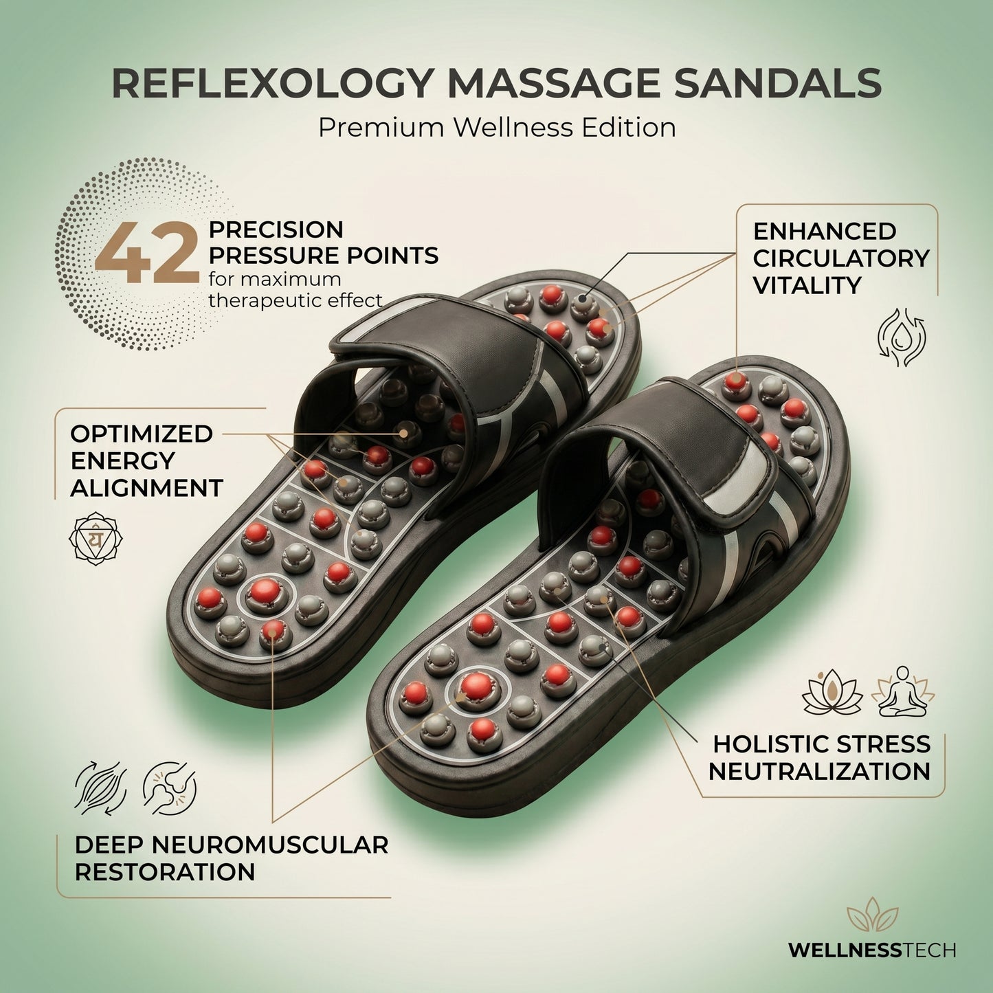 Acupressure Relief Sandals